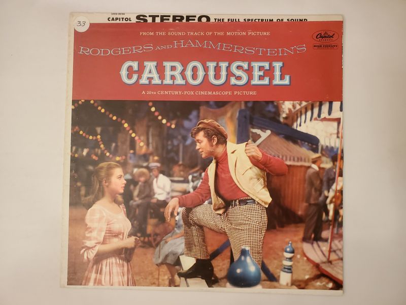 Rodgers and Hammerstein Carousel (From the Sound Track of the Motion Picture) vinyl record